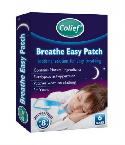 Colief Breathe Easy For Colds - 6 Patches