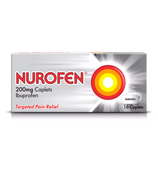 Nurofen 200mg Caplets -16 Caplets