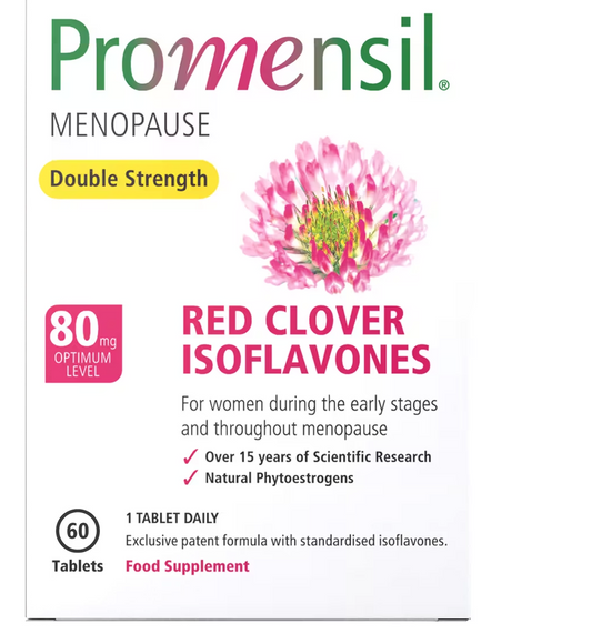 Promensil Menopause Starter Double Strength Red Clover Isoflavones - 60 Tablets