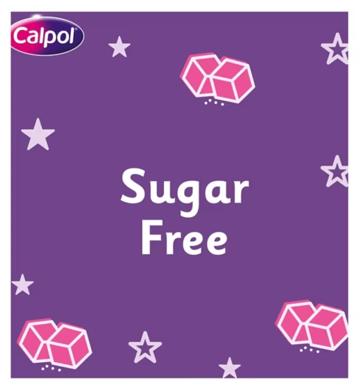 Calpol 120mg/5ml Sugar Free Infant Oral Suspension Strawberry Flavour 2+ Months 12 x 5ml Sachets