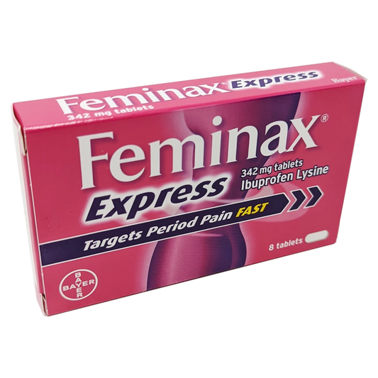 Feminax Express 342mg x8 Tablets